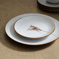 Stone + Lain Brasa Stoneware Collection Dinnerware Set, 32 - Piece Service for 8, Blue
