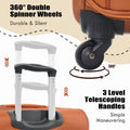 Softside Luggage Expandable 3 Piece Set Suitcase Upright Spinner Softshell Lightweight Luggage Travel Set
