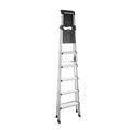 Cosco 8 Ft. Signature Series Aluminum Folding Step Ladder 300 lb. Type IA (12 Ft. Max Reach)