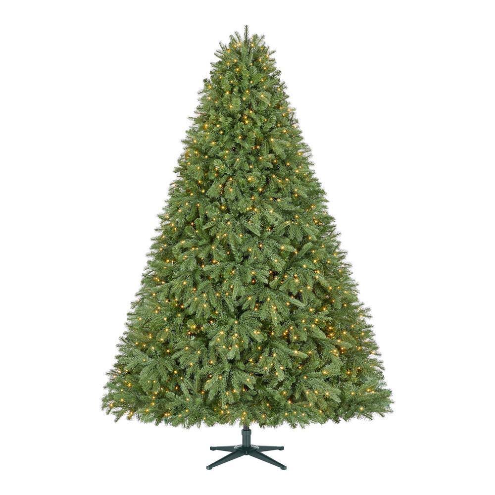 Home Accents Holiday 23PG90062 7.5 ft. Aldon Balsam Fir Pre-Lit LED Artificial Tree