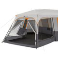 Ozark Trail 20' x 18' 12 - Person 3 - Room Instant Cabin Tent with Screen Room, 56.5 lb
