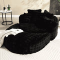 Wiilayok 58'' Oversized Chaise Lounge Chair Indoor, Thickened Backrest Sleeper Sofa Couch with Soft Pillows for Living Room, Gray