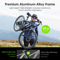 Oraimo Electric Bike for Adults with 350W BAFANG Motor