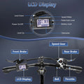 Gocio Foldable Electric Bike for Adults, Peak 750W Electric Mountain Bicycles, 20" * 2.4" Fat Tire Electric Bicycle, 375wh 48V Removable Lithium - Ion Battery, Urban Commuter Ebike Man Woman UL2849