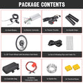Yescom Electric Bike Conversion Kit 48V 1000W 26" Front Wheel E - Bike Conversion Kit Dual Mode Controller