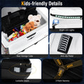 12V Licensed Chevrolet Ride On Truck Car Kids Electric Vehicle with Remote Control, Rear Storage, Lights, Music & Spring Suspension for Ages 3+
