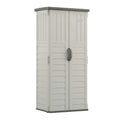Suncast BMS1250 Resin Vertical Storage Shed Building, 22 Cubic Feet