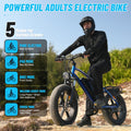 Hipatoo 26" Electric Bike 500W 20MPH E - Bike, 36V 10.4ah Battery, Ebike for Adults, E Bike UL2849