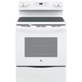 Ge® Appliances 30" Free - Standing Electric Range Model JB645RKSS in Stainless Steel. APPROXIMATE DIMENSIONS (Hxwxd) 47 Height x 29 7/8 Width x 28 Dimension In. Two 9"/6" Power Boil Elements, Self - Clean Oven and Dual - Element Bake