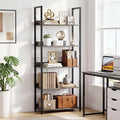 Tangkula 5-Tier Bookshelf for Living Room