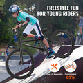 VEVOR BMX Bike, 24 - Inch Wheel Freestyle Bike, BMX Race Bike with 4 Pegs, Beginner - Level BMX to Advanced Riders, BMX Bicycles for Teen Adult Men Women, Durable Hi - Ten Steel Frame, Easy to Assemble