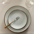 Stone + Lain Brasa Stoneware Collection Dinnerware Set, 32 - Piece Service for 8, Blue