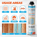 Adhesive Guru Spray Foam Insulation Kit (18 x 32.80 oz/930 Gr - 360 Board Feet), Self - Expanding Adhesive Foam, Closed Cell Heat Insulation & Acustic Spray with Cleaner and Dispensing Gun - 18 Pack