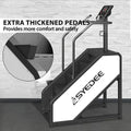 Stairmaster, Syedee Stair Stepper with LED Screen, Stepmill Exercise Machine with 12 Workout Programs, 441 lb Step Machine, 24 - 164 Steps/Minute(White)