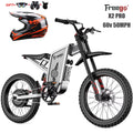 Freego X2pro 6000W(Peak)Motor 60V 30ah Battery Electric Motorcycle for Adults, Electric Dirt Bike Teens, 50MPH Off Road Electric Bicycle, 19x2 Full Suspension/Four - Piston Hydraulic Brake UL2849