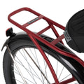 26" Huffy Nel Lusso Beach Cruiser Bike, Basket, Cargo Rack, Red, Ages 12+