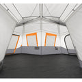 Ozark Trail 20' x 18' 12 - Person 3 - Room Instant Cabin Tent with Screen Room, 56.5 lb