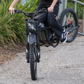 Riding'Times GT73 Electric Dirt Bike for Adults, 37MPH 48V36.4AH 2400W 1747wh Dual Battery Ebike, 85+ Miles Range, 25" Motorcycle Tire UL2849 Certified, Full Suspension