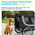 AECOJOY Dog Bike Trailer, Large 55'' Pet Bicycle Carrier for Small and Medium Dogs