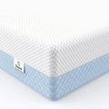 Dual Sided Crib and Toddler Mattress, 6 in 2 - in - 1 Foam Baby Mattress for Standard Full Size Crib, with Removable Washable Cover