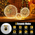 Tangkula 3 Pack Christmas LED Light Balls for Tree