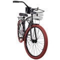 Huffy 26" Nel Lusso Cruiser Bike, Fits Riders 5'0"+, Matte Black, Adult, Men'S