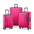 American Tourister X - Lite 3 - Piece Luggage Set with Spinner Wheels - Light Grey