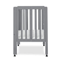 Delta Children Lee Portable Folding Mini Crib with 1.5 - Inch Mattress - Greenguard Gold Certified, Bianca White