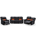 AECOJOY 3 PCS Recliner Sofa Set for Living Room Furniture Set