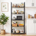 Tangkula 5-Tier Bookshelf for Living Room