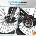 Hipatoo 26" Electric Bike 500W 20MPH E - Bike, 36V 10.4ah Battery, Ebike for Adults, E Bike UL2849