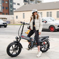 Wallke H9 AWD 3200W Dual Motor Electric Bike for Adult, 82ah 48V Dual Battery Long Range E - Bicycle, 31 - 34MPH Fast Ebike, 20" Fat Tire Offroad Full Suspension Folding, 3mm Aluminum Alloy Frame, UL2849