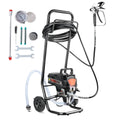 KFFKFF Stand Airless Paint Sprayer 950W 3000PSI Electric Paint Sprayer with Cart