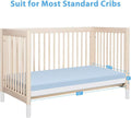 Dual Sided Crib and Toddler Mattress, 6 in 2 - in - 1 Foam Baby Mattress for Standard Full Size Crib, with Removable Washable Cover
