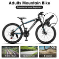 26" Mountain Bike, Aluminum Mountain Bike for Adult with Disc Brakes & Suspension
