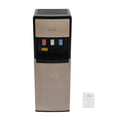Champaign Gold Bottom Loading Water Dispenser - Hot, Cold & Room Temperature Water, 500W Heating, 90W Cooling, Safe & User - Friendly Design for Home & Office
