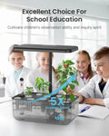 Idoo 12 Pods Indoor Garden Kit, Hydroponics Growing System, Smart Herb Garden Planter with LED Grow Light