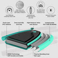 Arlopu Portable 10' Inflatable Stand up Paddle Board with Aluminum Paddle, Leash, Hand Pump & Backpack for Youth Adult