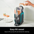 SLUSHi with RapidChill Technology, 88 oz. Frozen Drink & Slushie Machine, 5 Preset Programs, Margaritas, Frapps, and More, Premium Accents, Black, FS301