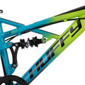 20 - Inch Oxide Boys Mountain Bike for Kids, Lime / Blue